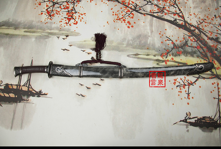龙泉者言刀剑-龙泉宝剑-清刀-清官刀-康熙宝刀-斩马刀