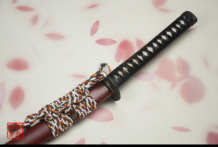 铁装三枚合日式研磨武士刀